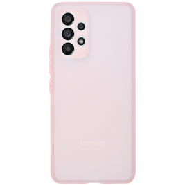 Vivid Θήκη Σιλικόνης Slim Samsung Galaxy A53 5G - Transparent / Pink (VISLIM215PK)