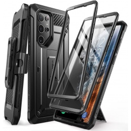 Supcase Ανθεκτική Θήκη Unicorn Beetle Pro Set - Samsung Galaxy S22 Ultra 5G - Black (843439117617)