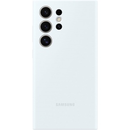 Θήκη Σιλικόνης - Samsung Galaxy S24 Ultra - Official Samsung Silicone Case - White (EF-PS928TWEGWW)