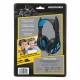 eKids DC Comics Batman - Ενσύρματα Ακουστικά Κεφαλής για Παιδιά με Ασφαλή Μέγιστη Ένταση Ήχου - 1 x Θύρα Jack 3.5mm - Light Blue / White (BM-140.UEXv22)