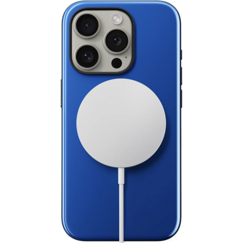 Nomad Sport Case - Σκληρή Θήκη MagSafe με TPU Bumper - Apple iPhone 15 Pro - Super Blue (NM01652885)