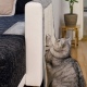 Navaris 2 Cat Scratch Mats Sofa Shield - Σετ με 2 Ονυχοδρόμια / Προστατευτικά για Καναπέ από Γρατζουνιές Γάτας - 130 x 45 cm - Light Grey / White (46354.25.02)