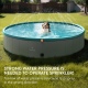 Navaris Pool XL with Sprinkler - XL Πισίνα με Συντριβάνι για Σκύλους από PVC - 160 x 160 x 30 cm - 450L - Blue (60231.01)