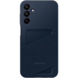 Θήκη Σιλικόνης με Υποδοχή για Κάρτα - Samsung Galaxy A15 - Official Samsung Card Slot Case - Blue Black (EF-OA156TBEGWW)
