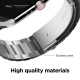 Elago Metal Band - Μεταλλικό Λουράκι από Ανοξείδωτο Ατσάλι Apple Watch SE/9/8/7/6/5/4 (41/40mm) - Silver (EAW-MTBAND41-SL)
