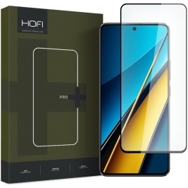 Fullface Αντιχαρακτικό Γυαλί Οθόνης - Xiaomi Poco X6 - Hofi Premium Pro+ Tempered Glass - Black (5906203691807)