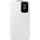 Θήκη Flip με Ενεργό Πορτάκι - Samsung Galaxy A55 - Official Samsung S View Wallet Cover - White (EF-ZA556CWEGWW)