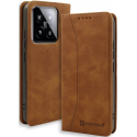 Θήκη Πορτοφόλι - Xiaomi 14 Pro - Bodycell Book Case - Brown (5206015073342)