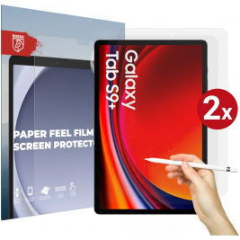 Rosso Paper Feel Film Screen Protector - Μεμβράνη Προστασίας Οθόνης - Samsung Galaxy Tab S9 Plus 12.4 - 2 Τεμάχια - Clear (8719246437557)