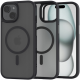 Spacecase Hybrid MagSafe - Σκληρή Ημιδιάφανη Θήκη MagSafe - Apple iPhone 15 Plus - Black (5905719103156)