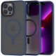Spacecase Hybrid MagSafe - Σκληρή Ημιδιάφανη Θήκη MagSafe - Apple iPhone 13 Pro Max - Dark Blue (5905719102906)