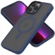 Spacecase Hybrid MagSafe - Σκληρή Ημιδιάφανη Θήκη MagSafe - Apple iPhone 13 Pro Max - Dark Blue (5905719102906)