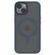 Spacecase Hybrid MagSafe - Σκληρή Ημιδιάφανη Θήκη MagSafe - Apple iPhone 13 - Dark Blue (5905719102821)