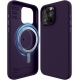 Elago Magnetic Silicone Case - Premium MagSafe Θήκη Σιλικόνης - Apple iPhone 15 Pro Max - Deep Purple (ES15MSSC67PRO-DPU)