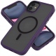 Spacecase Hybrid MagSafe - Σκληρή Ημιδιάφανη Θήκη MagSafe - Apple iPhone 11 - Purple (5905719103347)