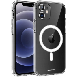 Spacecase Clear MagSafe - Σκληρή Διάφανη Θήκη MagSafe - Apple iPhone 11 - Transparent (5905123448546)
