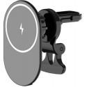 Veger Y38 Μαγνητική Βάση Ασύρματης Φόρτισης MagSafe για Αεραγωγούς Αυτοκινήτου - 15W - Black (6970453555409)