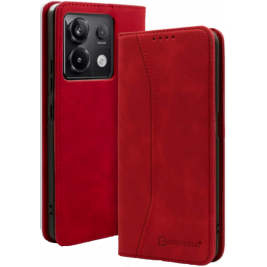 Θήκη Πορτοφόλι - Xiaomi Redmi Note 13 Pro 5G / Poco X6 - Bodycell Book Case - Red (5206015073649)