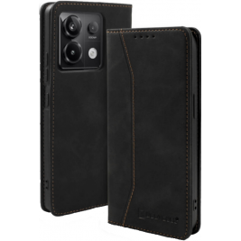 Θήκη Πορτοφόλι - Xiaomi Redmi Note 13 Pro 5G / Poco X6 - Bodycell Book Case - Black (5206015073625)