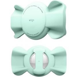 Elago Ribbon Pet Collar Case - Θήκη Premium Σιλικόνης Apple AirTag για Κολάρο Κατοικιδίων - Mint (EAT-RIBBON-PET-MT)