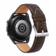 Spacecase Leather Strap - Universal Δερμάτινο Λουράκι για Smartwatches (22mm) - Dark Brown (5903943243815)
