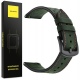 Spacecase Elegance - Universal Δερμάτινο Λουράκι για Smartwatches (22mm) - Green (5903943243921)