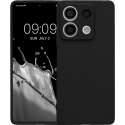 Θήκη Σιλικόνης με Πλαίσιο Κάμερας - Xiaomi Redmi Note 13 5G - KWmobile TPU Case with Camera Lens Protector - Black Matte (KWM000020LK001C)