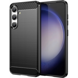 Θήκη Σιλικόνης - Samsung Galaxy S24 - Spacecase Carbon - Black (5905719107017)