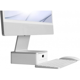 Rain Design mBase 24 - Βάση από Αλουμίνιο για iMac 24 με Ενσωματωμένο Συρτάρι - White (891607000971)