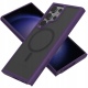 Spacecase Hybrid MagSafe - Σκληρή Ημιδιάφανη Θήκη MagSafe - Samsung Galaxy S23 Ultra - Purple (5905719103439)