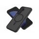 Spacecase Hybrid MagSafe - Σκληρή Ημιδιάφανη Θήκη MagSafe - Samsung Galaxy S23 FE - Black (5905719107130)