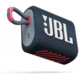 JBL Go3 Bluetooth Speaker - Αδιάβροχο Ασύρματο Ηχείο - Blue / Pink (JBLGO3BLUP)