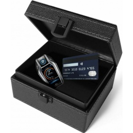 Tech-Protect Faraday Box V3 Keyless Go - Αντικλεπτικό Κουτί Προστασίας Καρτών και Κλειδιών Αυτοκινήτου RFID - Cross Black (6216990211423)