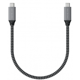 Satechi USB-4 40Gbps - Καλώδιο Φόρτισης και Μεταφοράς Δεδομένων - Type-C σε Type-C - 100W - 25cm (ST-U4C25M)