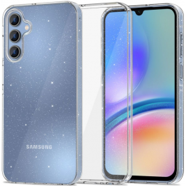 Tech-Protect Διάφανη Θήκη Σιλικόνης FlexAir - Samsung Galaxy A05s - Glitter (5906203691128)