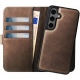 Δερμάτινη MagSafe Θήκη / Πορτοφόλι - Samsung Galaxy S24 - Rosso Elite - Brown (8719246426711)