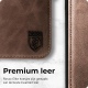 Δερμάτινη MagSafe Θήκη / Πορτοφόλι - Samsung Galaxy S24 - Rosso Elite - Brown (8719246426711)