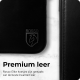 Rosso Elite - MagSafe Δερμάτινη Θήκη / Πορτοφόλι - Samsung Galaxy S23 FE - Black (8719246438424)