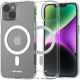 Spacecase Clear MagSafe - Σκληρή Διάφανη Θήκη MagSafe - Apple iPhone 14 - Transparent (5905123440625)