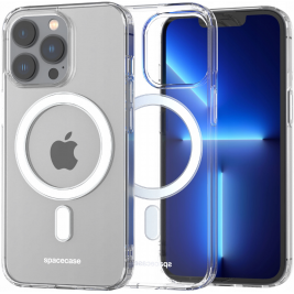 Spacecase Clear MagSafe - Σκληρή Διάφανη Θήκη MagSafe - Apple iPhone 13 Pro - Transparent (5903943235575)