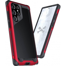 Ghostek Atomic Slim 4 - Ανθεκτική Θήκη Samsung Galaxy S22 Ultra 5G - Red (GHOCAS2956)