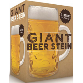 The Source Winning Giant Beer Stein - Γιγάντιο Γυάλινο Ποτήρι Μπύρας - 1L (5055371511063)
