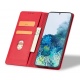 Θήκη Πορτοφόλι - Samsung Galaxy S24 Ultra - Bodycell Book Case - Red (5206015073588)