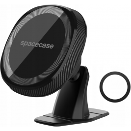 Spacecase SC05 Dashboard - Console MagSafe Car Mount - Universal Αυτοκόλλητη MagSafe Μαγνητική Βάση Κινητών για Ταμπλό Αυτοκινήτου - Black (5905719038984)
