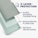 KWmobile Soft Flexible Rubber Cover - Θήκη Σιλικόνης Xiaomi Redmi Note 12 5G / Poco X5 - Cool Mint (60889.200)