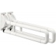 Navaris Folding Toilet Hand Safety Rail Grab Bar - Σετ με 2 Επιτοίχιες Λαβές Στήριξης Μπάνιου για Ηλικιωμένους - White (61572.02)