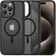 Tech-Protect MagMat 2 - Σκληρή Ημιδιάφανη Θήκη MagSafe - Apple iPhone 15 Pro - Matte Black (5906302307937)