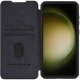Nillkin Qin Pro Leather Case - Flip Θήκη Πορτοφόλι με Κάλυμμα για την Κάμερα - Samsung Galaxy S23 FE - Black (6902048268029)