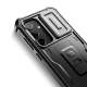 Full Body Ανθεκτική Θήκη με Κάλυμμα για την Κάμερα - Samsung Galaxy S24 - Tech-Protect Kevlar Cam Plus - Black (5906203690800)
