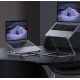 Tech-Protect ProDesk Universal Laptop Stand - Ρυθμιζόμενη Βάση Αλουμινίου για Laptop έως 17 - Grey (9589046919381)